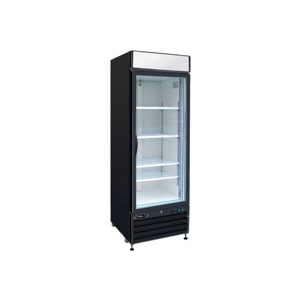 Mvp Group Corporation Kool-It KGF-23 - Freezer Merchandiser, 23 Cu. Ft., 1 Glass Door, Black, 79-1/2"H x 26-1/5"W KGF-23 - main